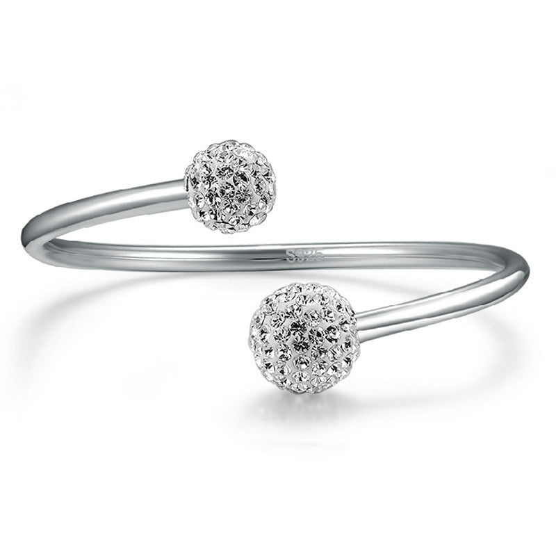 Silver - plated bracelet female