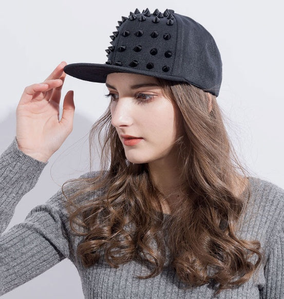 Black Hats With Rivets