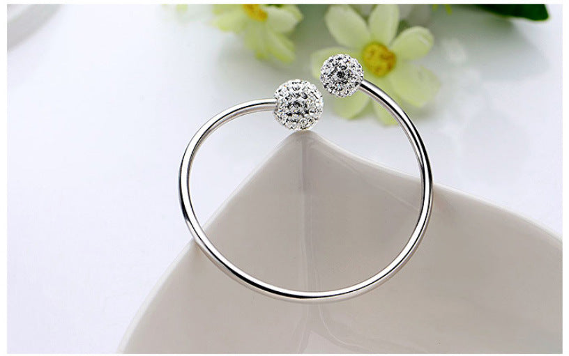 Silver - plated bracelet female