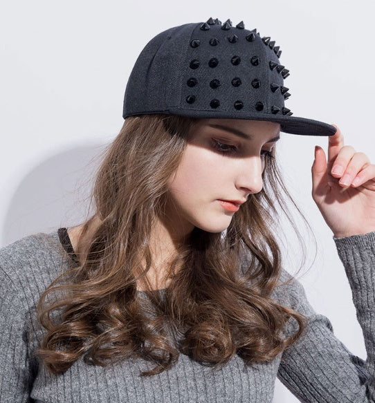 Black Hats With Rivets